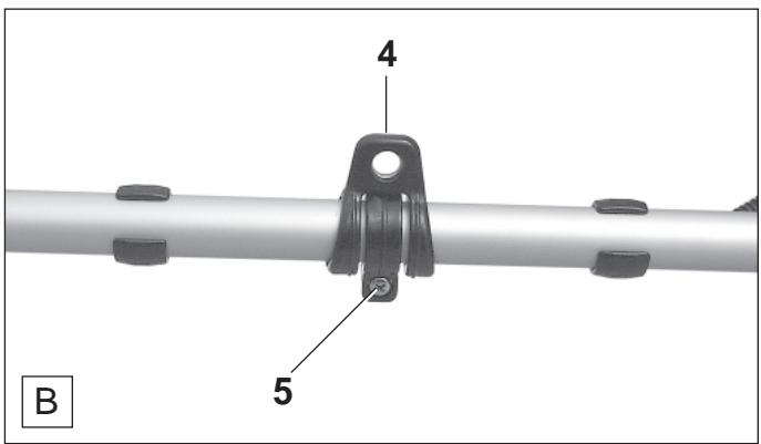 MAKITA MS250.4 - Ausbalancieren der Motorsense - 1