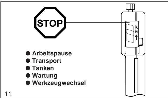 MAKITA MS250.4 - Rückschlag vermeiden (Bild 13): - 3