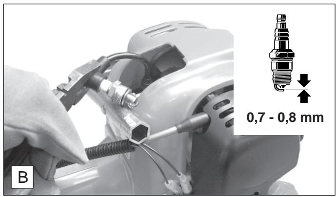 MAKITA MS250.4 - Schmierung der biegsamen Welle - 2