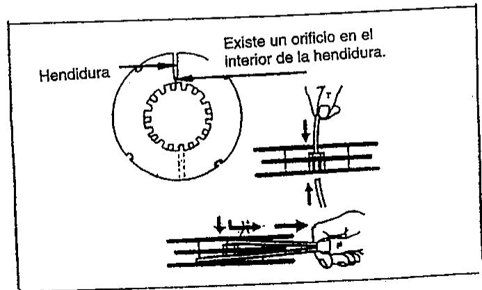 MAKITA RBC420 - Reemplazo del cordón de nilon - 5