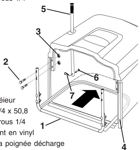 MCCULLOCH 14592RB - F Assemblage des composants du collecteur - 6
