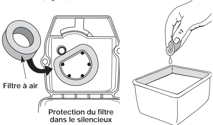 MCCULLOCH MT765 - Nettoyage du filtré à AIRE - 1
