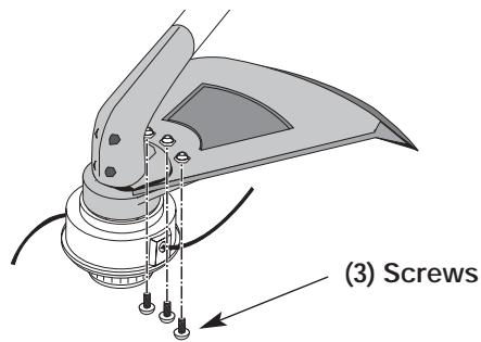 MCCULLOCH MT765 - INSTALL THE CUTTING ATTACHMENT SHIELD - 4