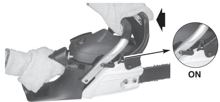 MCCULLOCH MCC1635A - To Test CHAIN BRAKE®: - 1