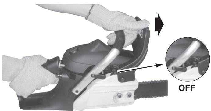 MCCULLOCH MCC1635A - To Test CHAIN BRAKE®: - 2