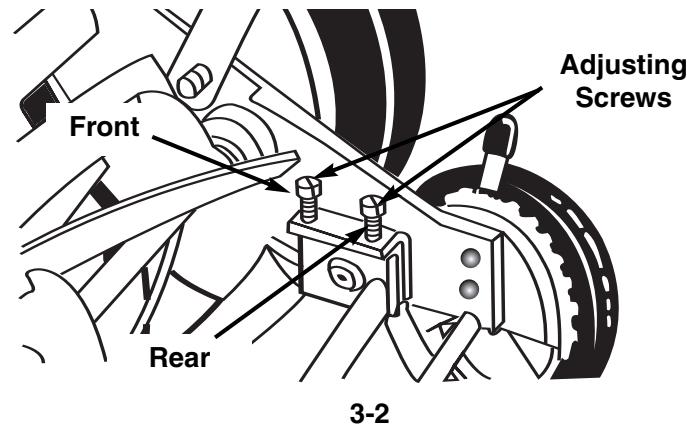 MCCULLOCH MCM2013 - 3-2. MOWER BLADE ADJUSTMENT - 1