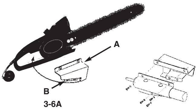 MCCULLOCH MCP1510 - 3-6. ENSAMBLE DE LA MOTOSIERRA TELESCOPICA - 1