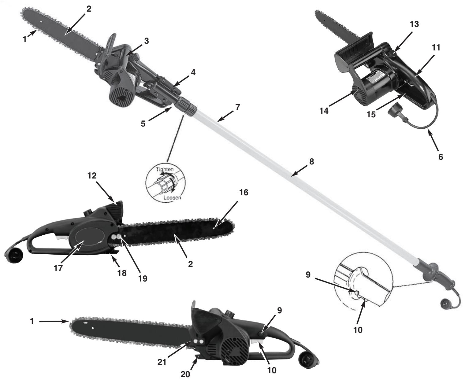 MCCULLOCH MCP1510 - - RENSEIGNMENTS GENERAUX - 1