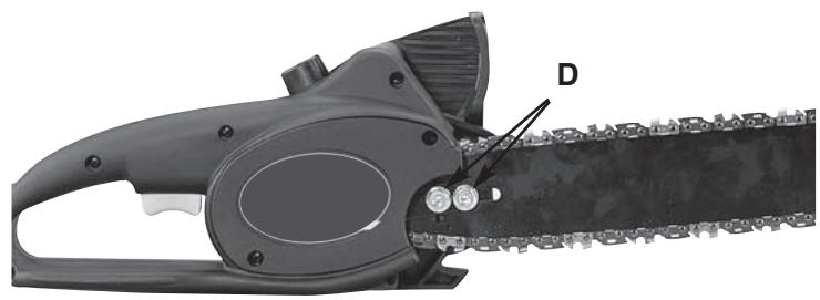 MCCULLOCH MCP1510 - TO ADJUST SAW CHAIN TENSION: - 2