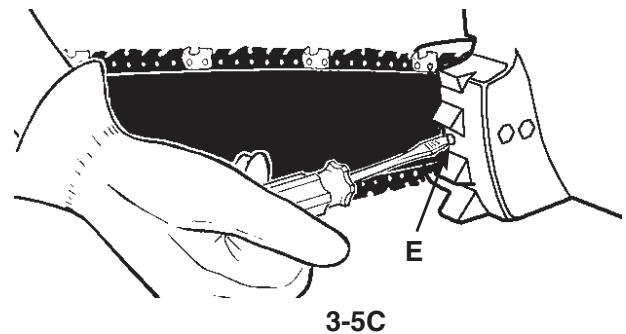MCCULLOCH MCP1510 - Reglage de la tension de la CHAIN: - 1
