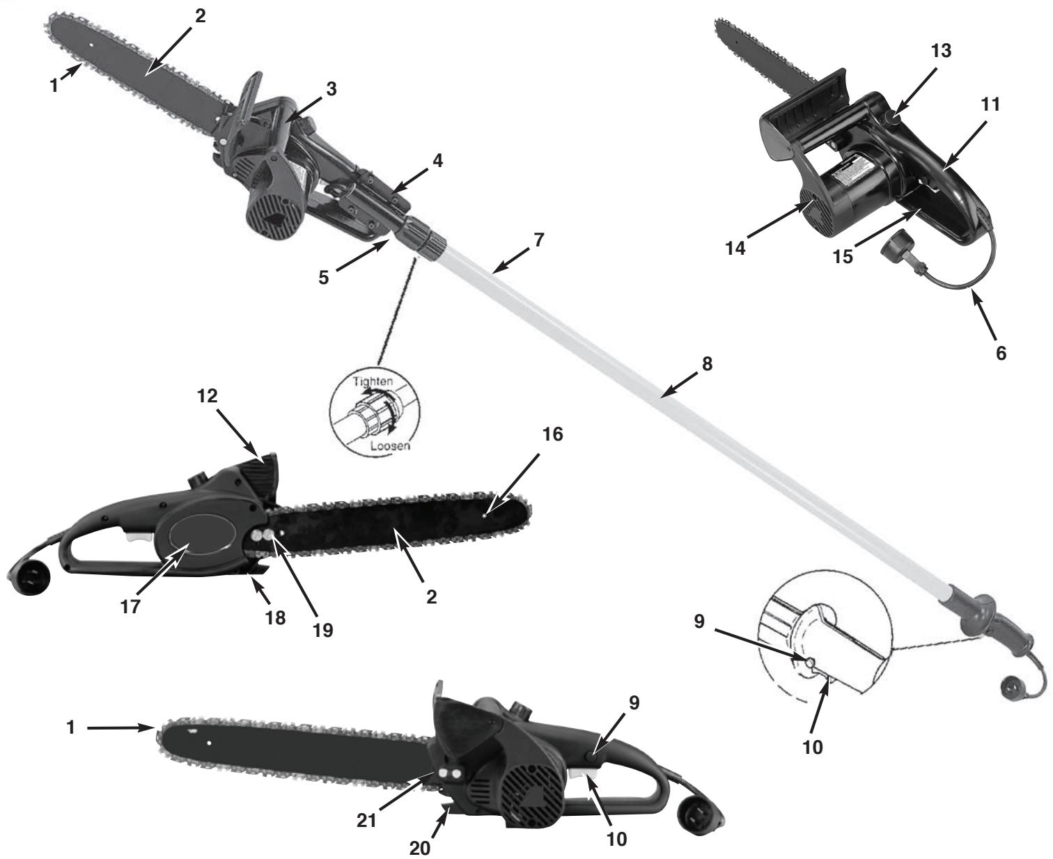 MCCULLOCH MCP1510 - 3