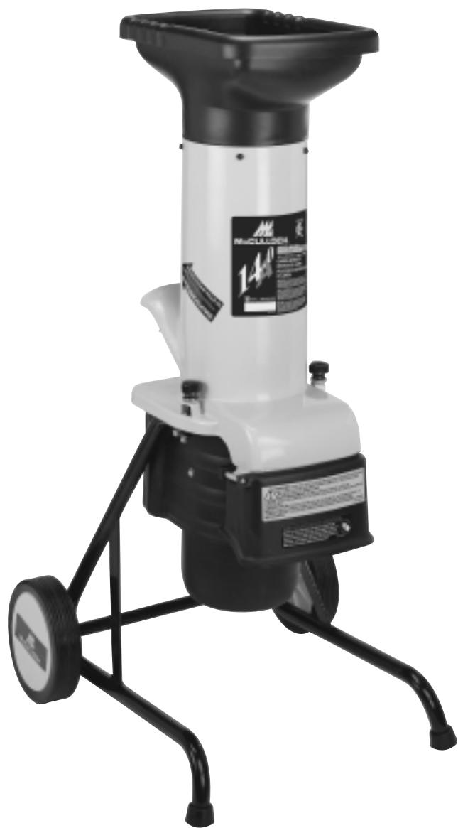 MCCULLOCH MCS2001 - Astillador Eléctrica Destrozador - 1