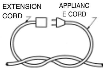 MCCULLOCH MCS2001 - Method of securing extension cord - 1