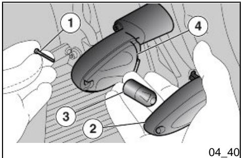 APRILIA MANA GT ABS - Pour effectuer le réglage horizontal du faisceau lumineux : - 1