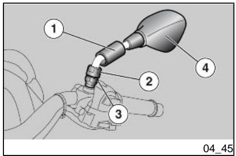 APRILIA MANA GT ABS - Éclairage de la plaque d'immatriculation (04_42, 04_43) - 2