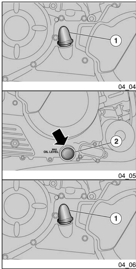APRILIA NA 850 MANA - Niveau d'huile moteur - 3