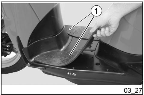 APRILIA SCARABEO 125 IE - THE FITTING TABS CORRECTLY IN THEIR SLOTS. - 2