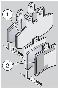 APRILIA SCARABEO 250 - ΔΑΚΑΝΑ ΠΙΣΟ ΦΡΕΝΟΥ - 2