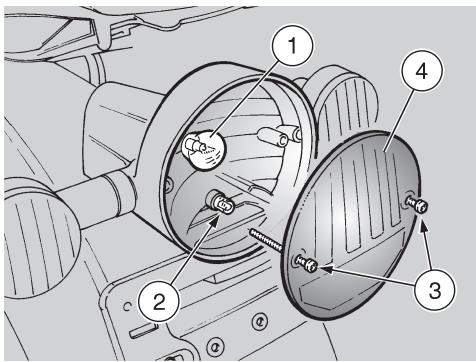 APRILIA SCARABEO 250 - CHANGING THE TAIL LIGHT BULBS - 1