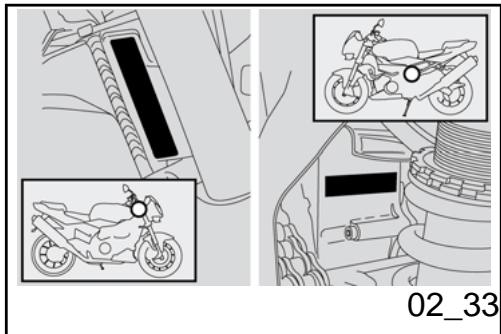 APRILIA TUONO R - Bac vide-poches/trousse à outils (02_32) - 1