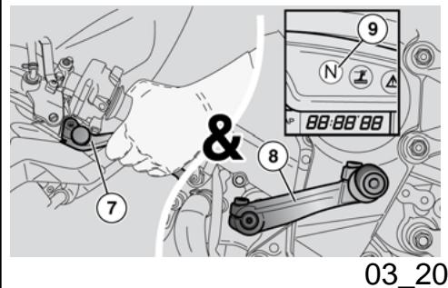 APRILIA TUONO R - Démarrage du moteur (03_18, 03_19, 03_20, 03_21) - 3