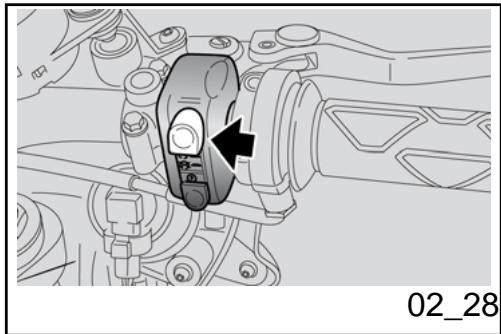 APRILIA TUONO R - Bouton du démarrage (02_27) - 1