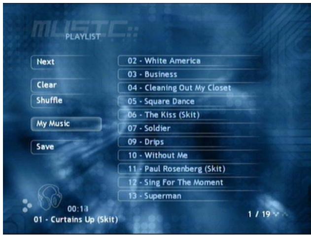 MICROSOFT XBOX MEDIA PLAYER 2.3 - Playlists - 1