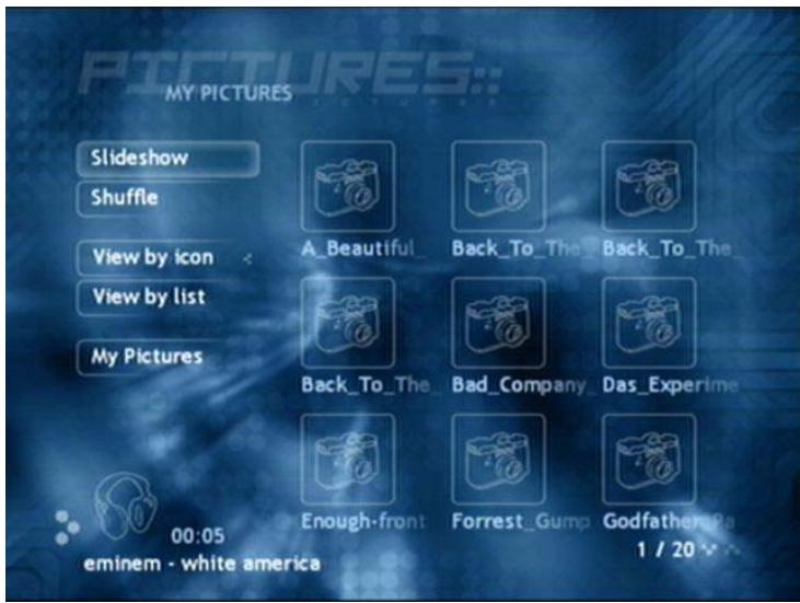 MICROSOFT XBOX MEDIA PLAYER 2.3 - Utiliser une musique de FOND - 1