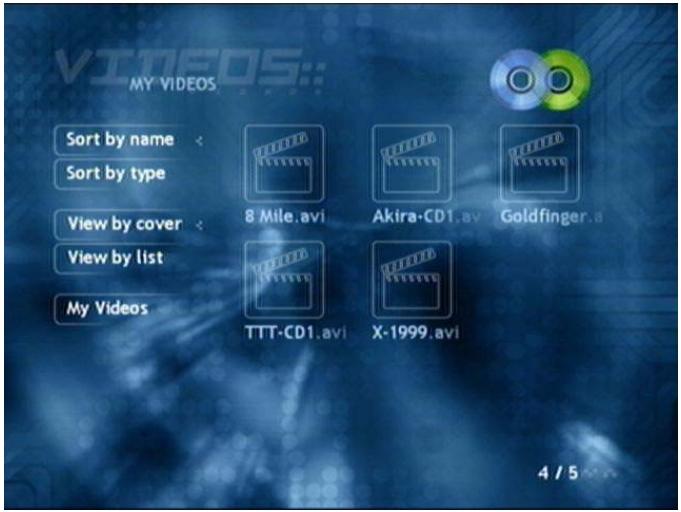 MICROSOFT XBOX MEDIA PLAYER 2.3 - Les VIDEOS a fichiers multiples - 1