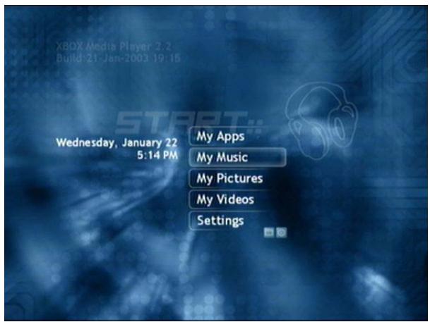 MICROSOFT XBOX MEDIA PLAYER 2.3 - ma musique - 1