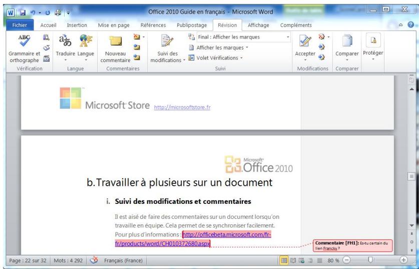 MICROSOFT WORD 2010 - Recherche d'une information dans un document - 2