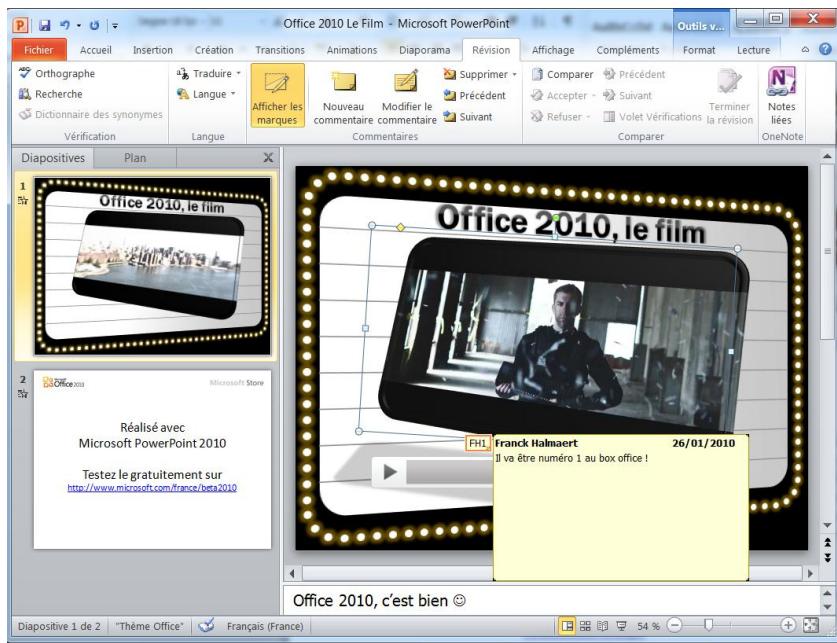 MICROSOFT WORD 2010 - Ii. ajoutez des commentaires - 1