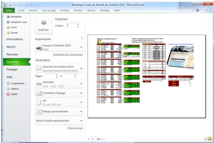 MICROSOFT WORD 2010 - Impression - 1