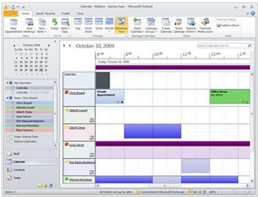 MICROSOFT WORD 2010 - Vi. Agenda et tâches - 1