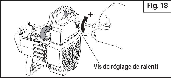 MTD 21A121R665 - Réglage de la vis de ralenti - 2