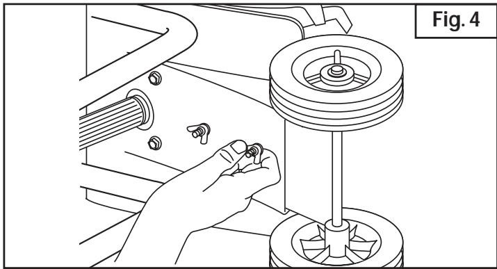 MTD 21A121R765 - INSTALLACION DEL ENSAMBLE DE SOPORTE DE LA RUEDA - 4