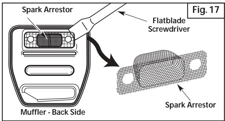 MTD 21AK410G163 - SPARK ARRESTOR MAINTENANCE - 4