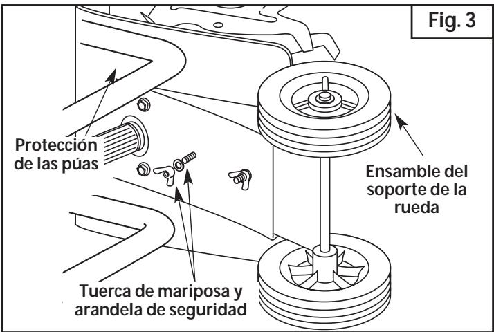MTD 21AK410G163 - INSTALLACION DEL ENSAMBLE DE SOPORTE DE LA RUEDA - 3