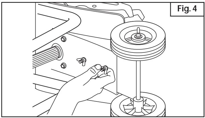 MTD 21AK410G163 - Installation du support de ROUE - 4