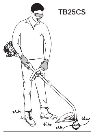 MTD 41ADT25C066 - HOLDING THE TRIMMER - 3