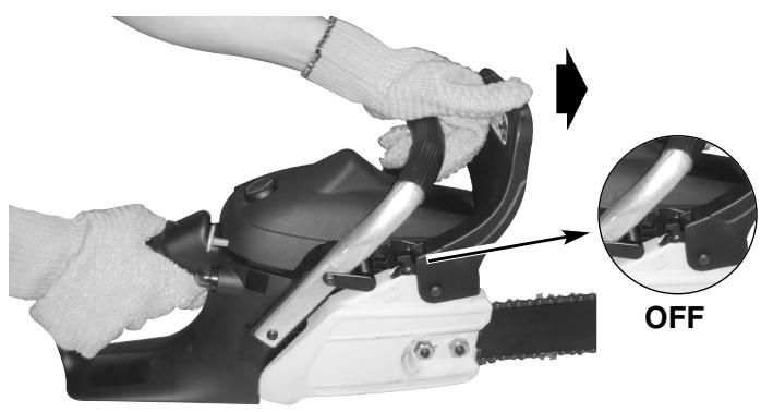 MTD EB358A - Para Probar el CHAIN BRAKE: - 2