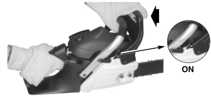 MTD MC356 - Para Probar el CHAIN BRAKE: - 1