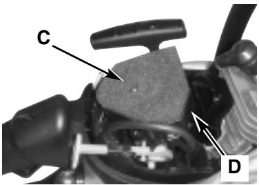 MTD MC358 - WARNING - 2