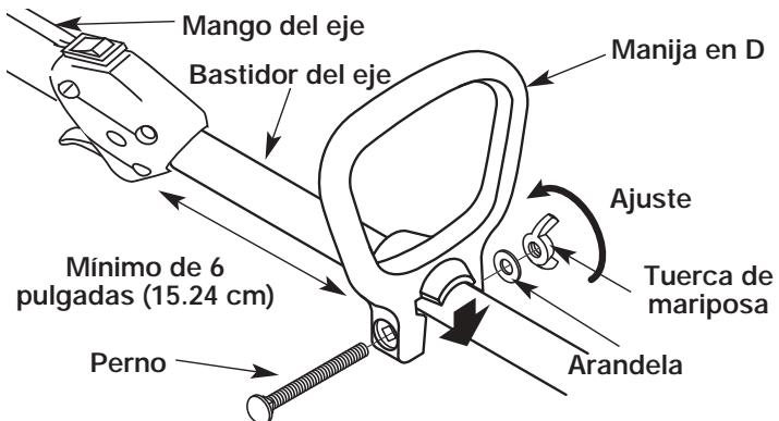 MTD TB20CS - INSTALLACION Y AJUSTE DE LA MANIJA EN D - 1
