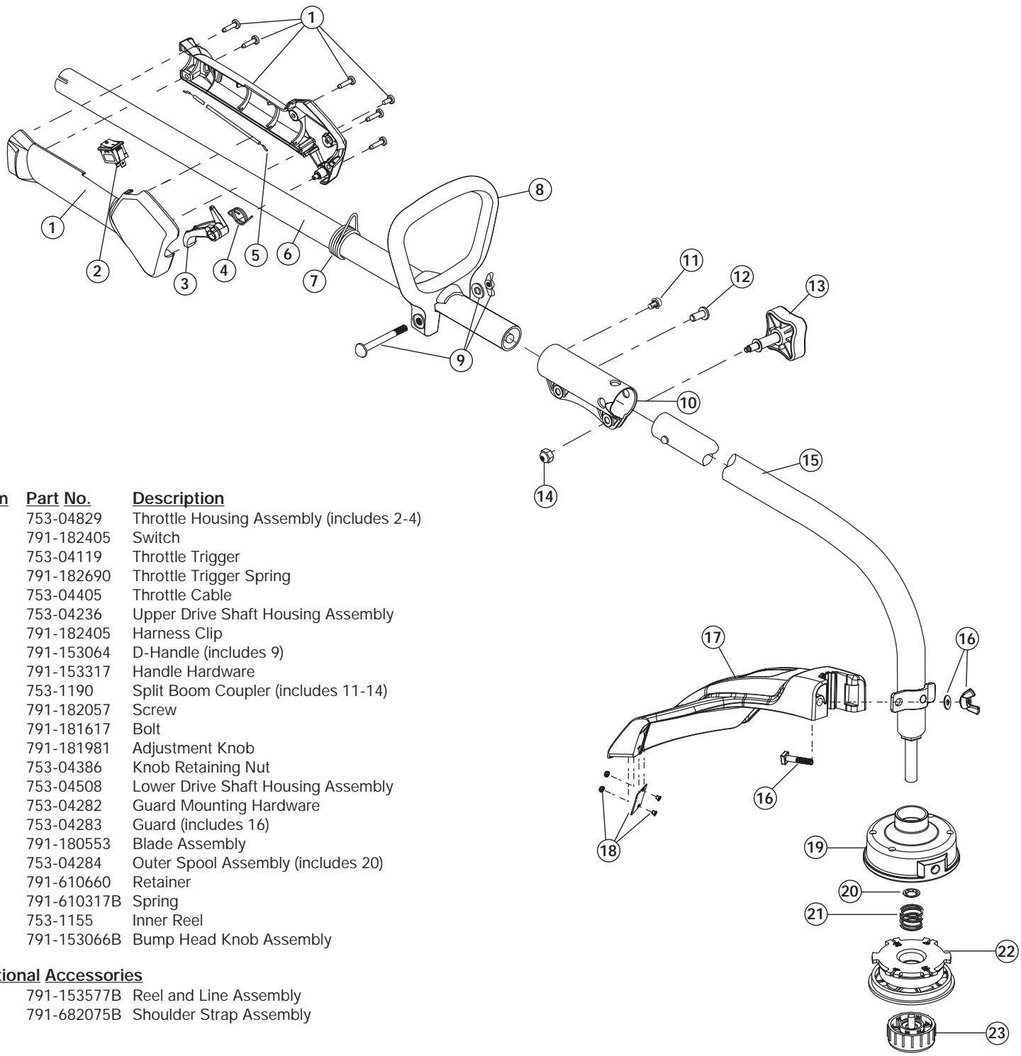 MTD TB20CS - CYCLE TRIMMER - 1