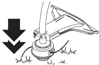 MTD TB20CS - ADJUSTING TRIMMING LINE LENGTH - 1