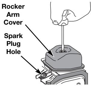 MTD TB415CS - Adjust Idle Speed Screw - 5