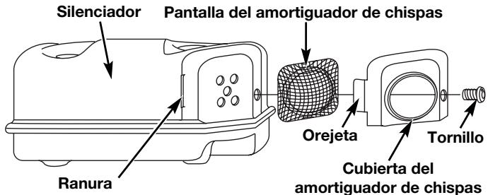 MTD TB415CS - MANTENIMIENTO DEL AMORTIGUADOR DE CHISPAS - 1