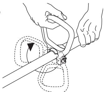 MTD TB415CS - ADJUSTING THE D-HANDLE - 1