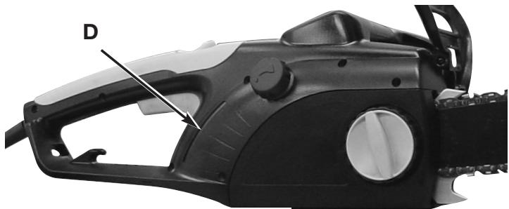 MTD TB4516CC - LUBRICACION DE LA BARRA Y CADENA DE LA SIERRA - 1